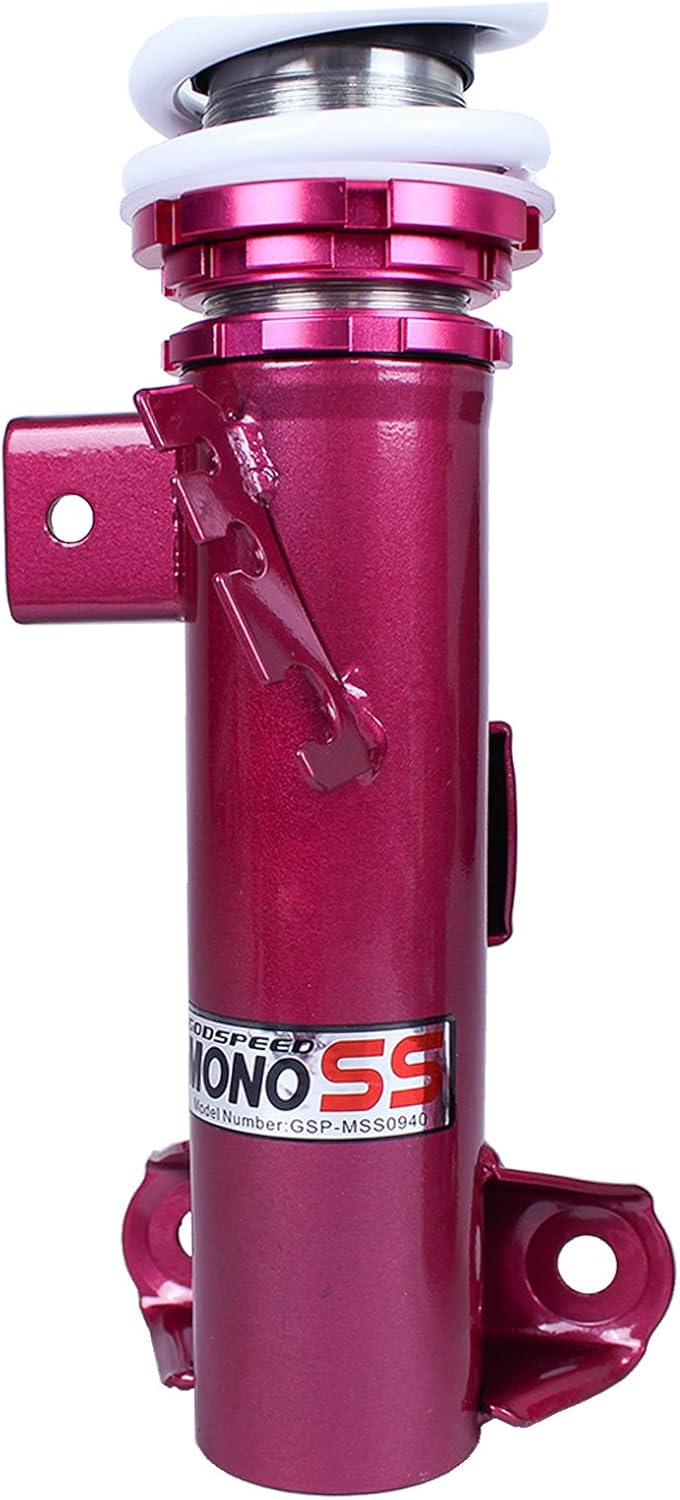 Godspeed MSS0940 MonoSS Coilover Lowering Kit, Fully Adjustable, Ride Height, Spring Tension And 16 Click Damping, compatible with BMW 3-Series (E36) 1992-99 RWD