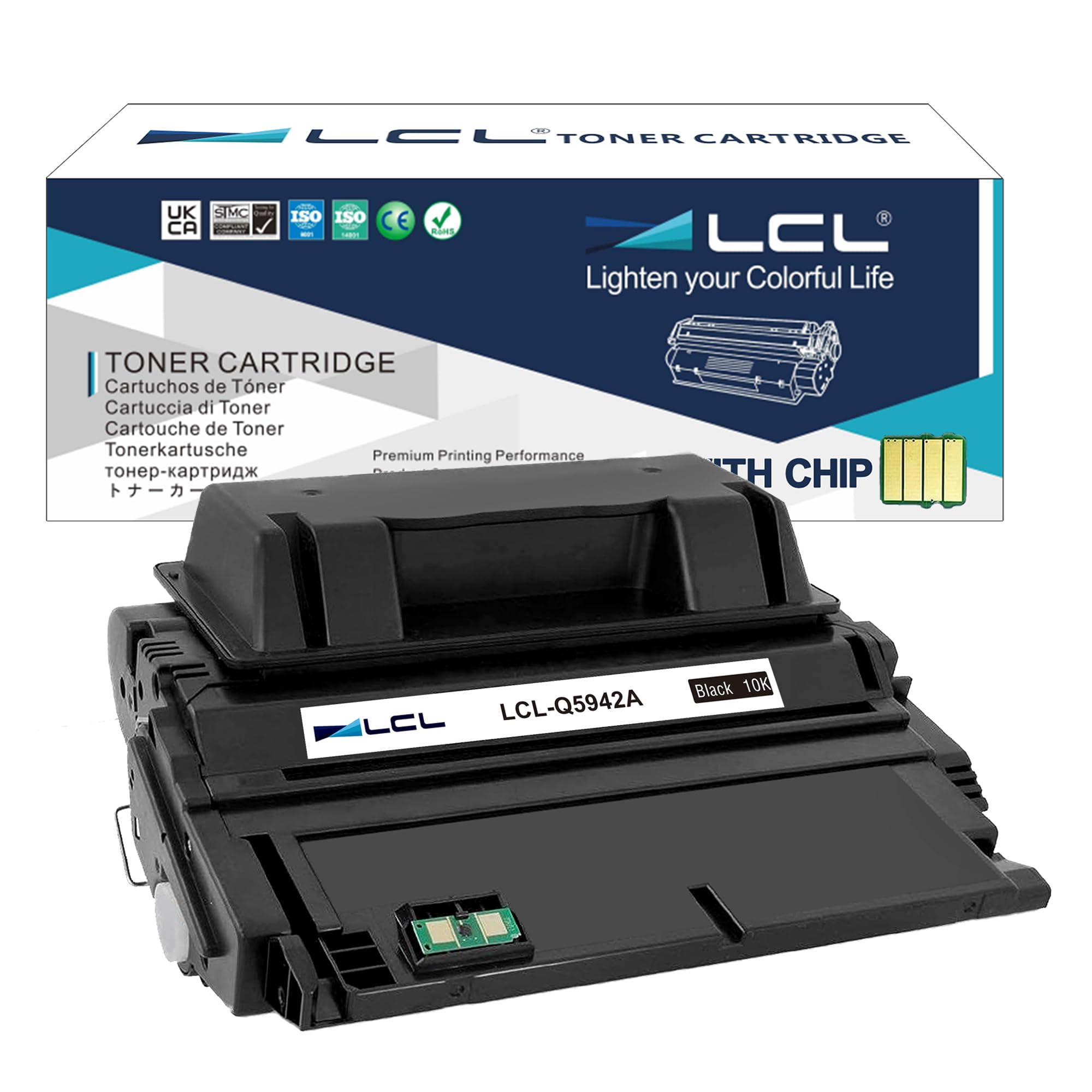 LCL Cartouche de toner compatible pour HP 29X C4129X CRG-H High Yield HP LaserJet 5000 5000dn 5000gn 5000n 5100 5100dtn 5100se 5100tn Noir LCL Cartouche de toner compatible pour HP 29X C4129X CRG-H High Yield HP LaserJet 5000 5000dn 5000gn 5000n 5100 5100dtn 5100se 5100tn Noir