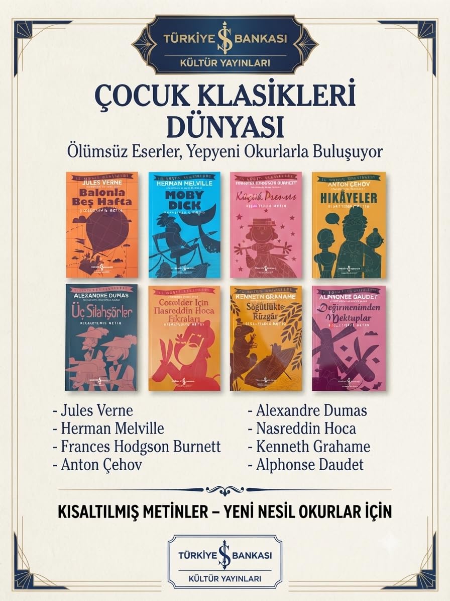 Türkiye İş Bankası Kültür Yayınları Çocuk Klasikleri Dünyası 8…