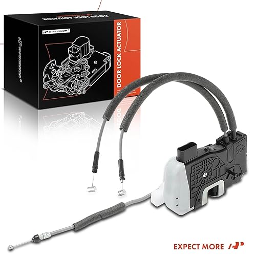 Miniatura 9 de A-Premium Actuador de pestillo de bloqueo de puerta compatible con Hyundai Tucson 2010-2017, Sport Utility, lado trasero izquierdo del conductor,