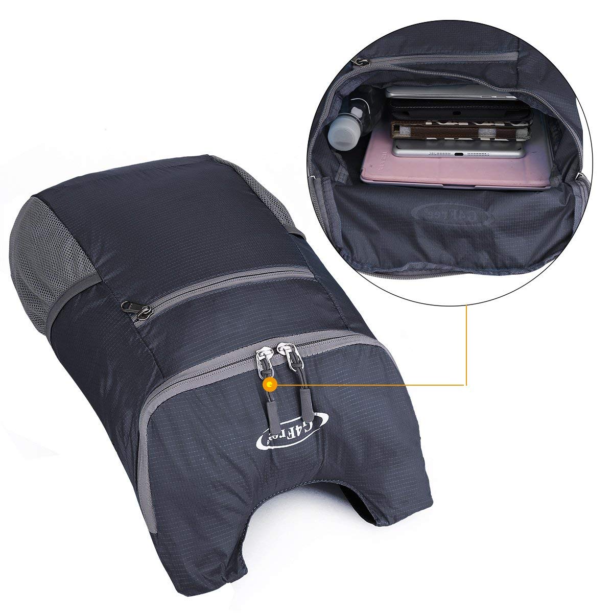 G4Free Ultraleichter 11 l kleiner faltbarer Rucksack für Reisen, Wandern, Radfahren, Wandern oder Mehrzweck-Rucksack für Damen und Herren