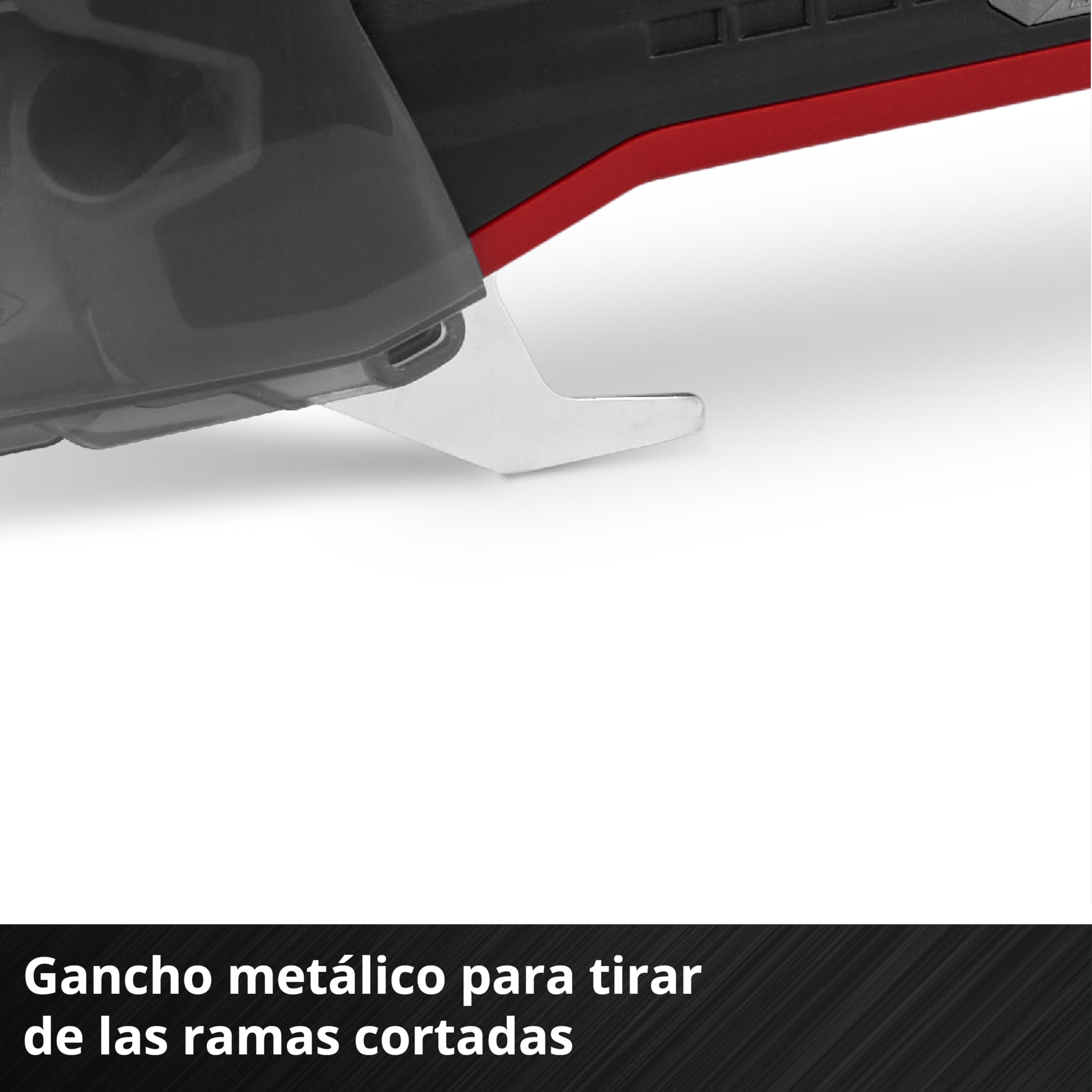 Einhell Professional tijeras de podar con batería GP-LS 18/35 Li BL-Solo Power X-Change (18 V, brushless, ramas hasta 35 mm, cuchillas de derivación, ganchos metálicos, agarre suave, sin batería)
