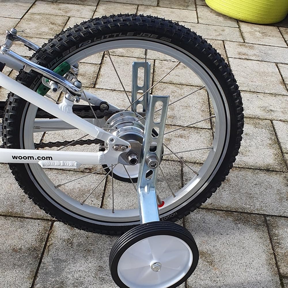 Adapter Stütze Befestigung Seitenradadapter mit Seiten Stützräder für Kinderfahrrad woom 3 AUTOMAGIC Sport & Freizeit