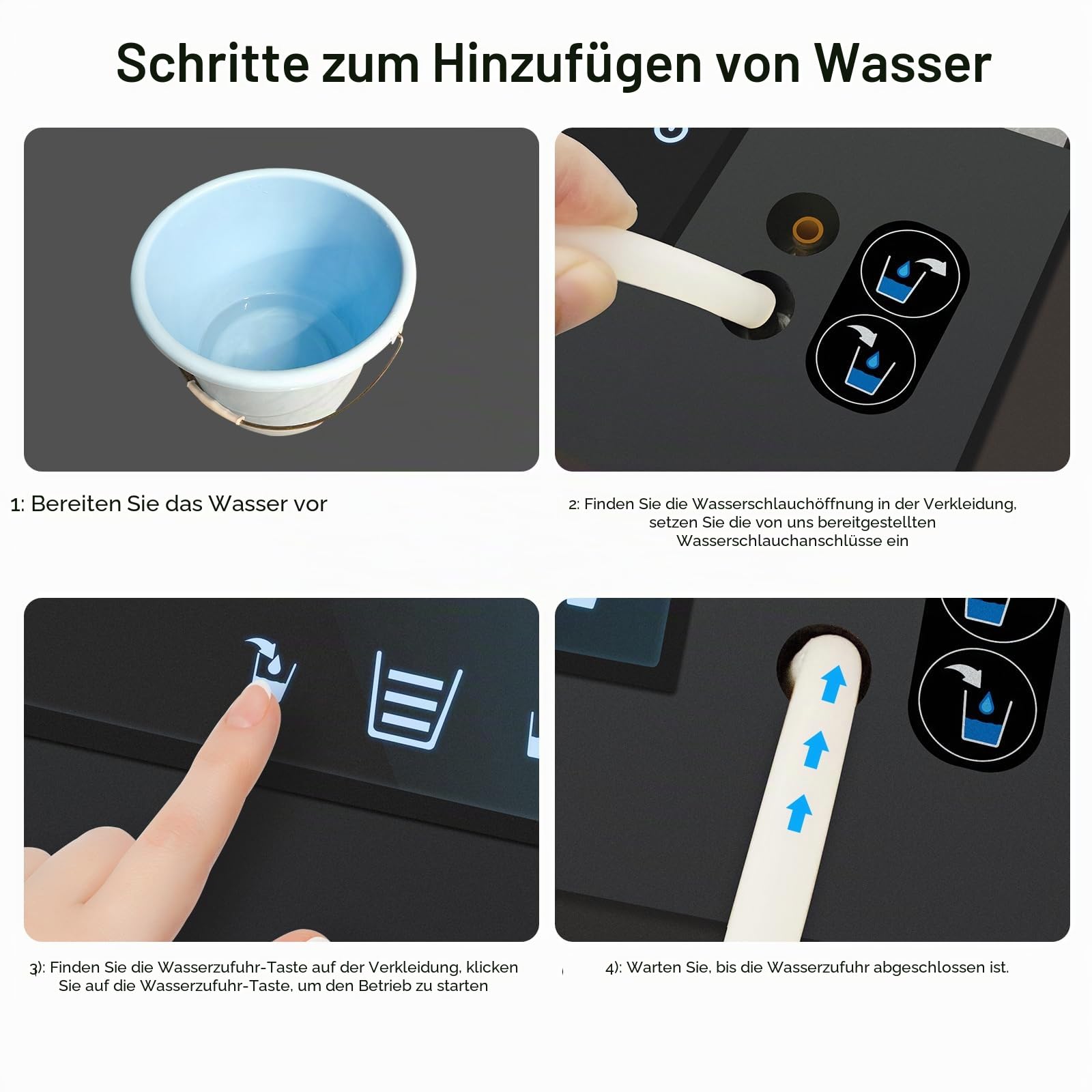 Wasserdampf-Kamin, mehrere Farben elektrischer Kamin, 200cm Keine Heizung