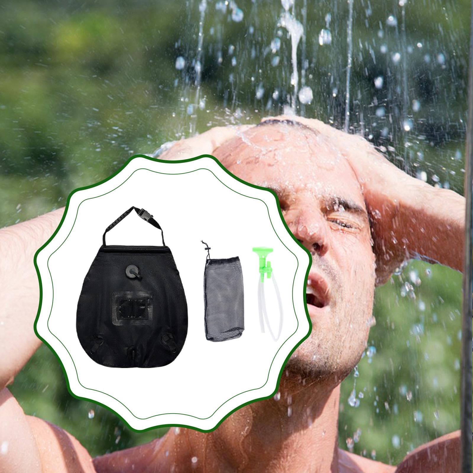 Gralara Campeggio con Tubo Flessibile da 20 Litri per Giardino, Viaggi, Picnic, Escursioni E Trekking.