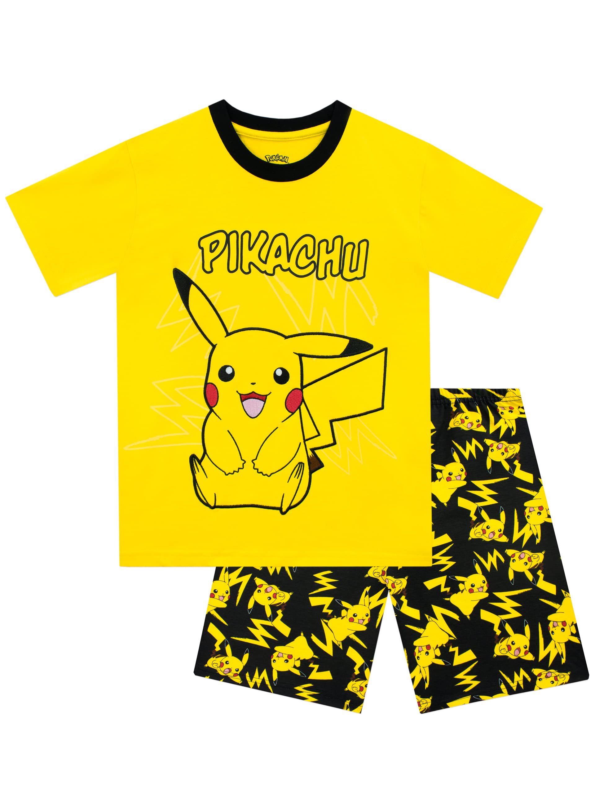 Pokémon Boys Yellow Pokemon Pyjamas Pikachu Multicoloured, 10-11 Years