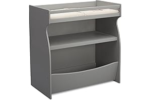 Delta Children 2-in-1 Changing Table, Gray