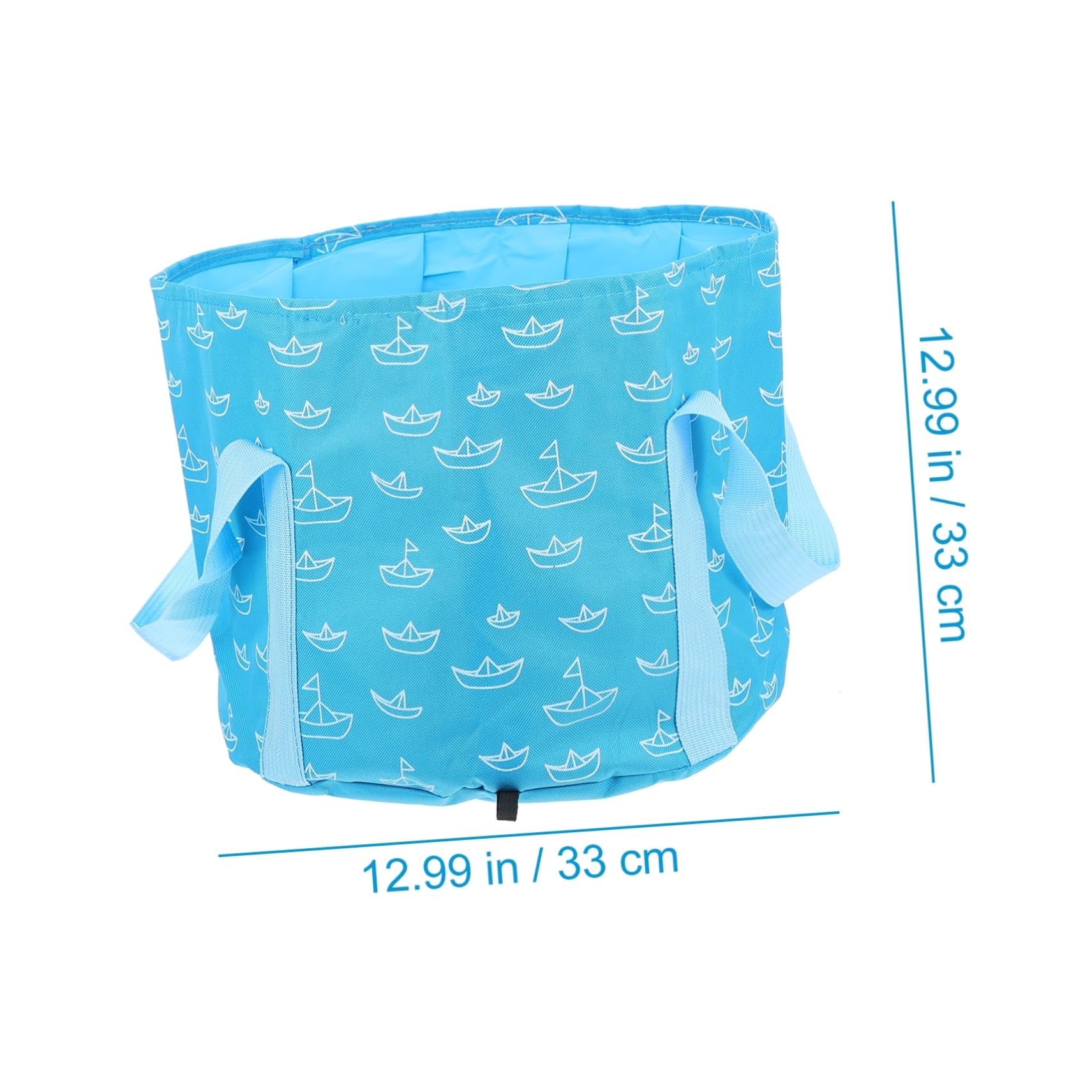 ERINGOGO Collapsible Bucket Drain 25l Foot Washing Basin Heat-Resistant Feature