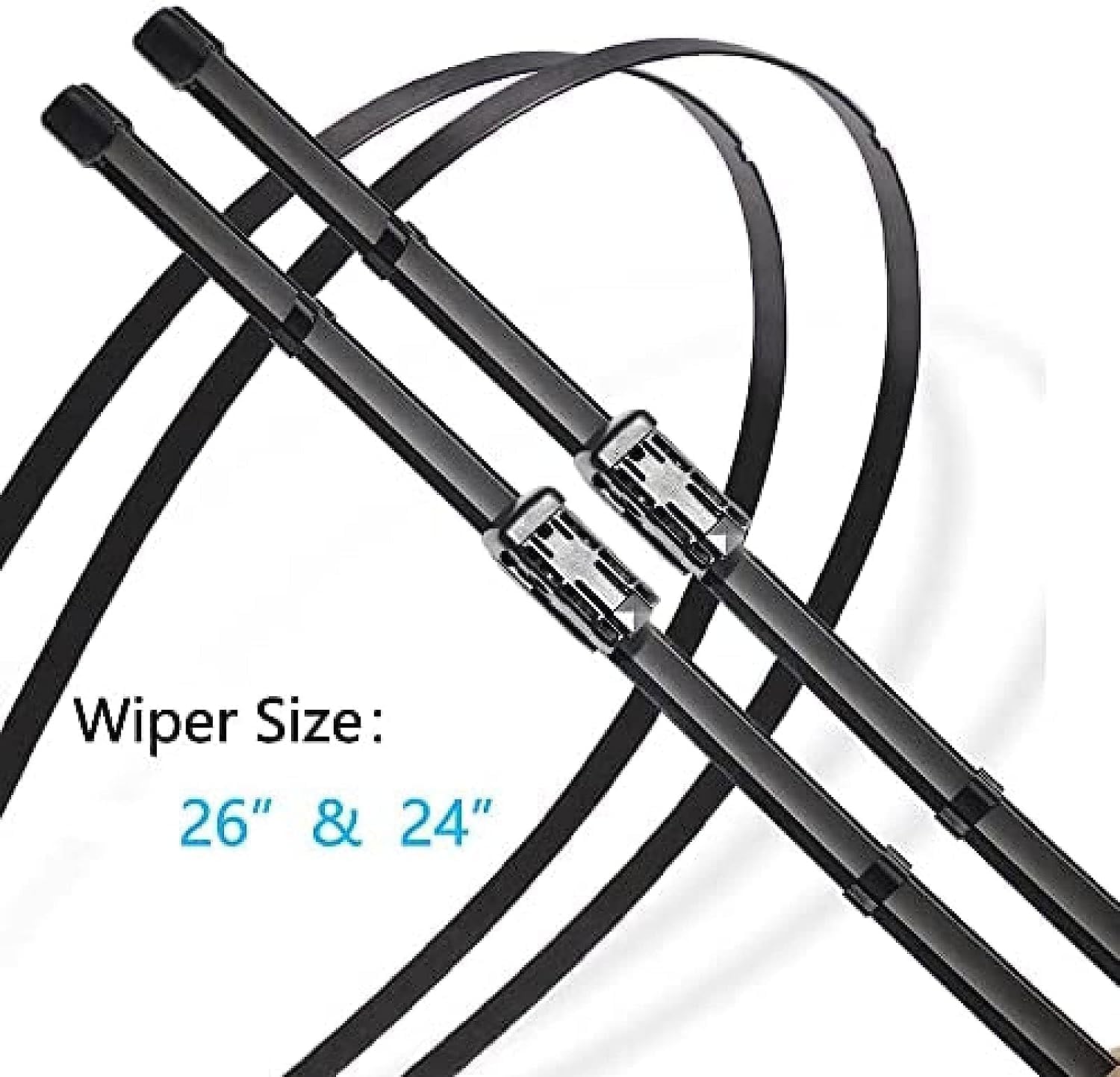 Oryginalny zestaw gumowych wycieraczek do Opel Astra J 2010 2011 2012 2013 2014 2015 26 cali +24", wycieraczki samochodowe