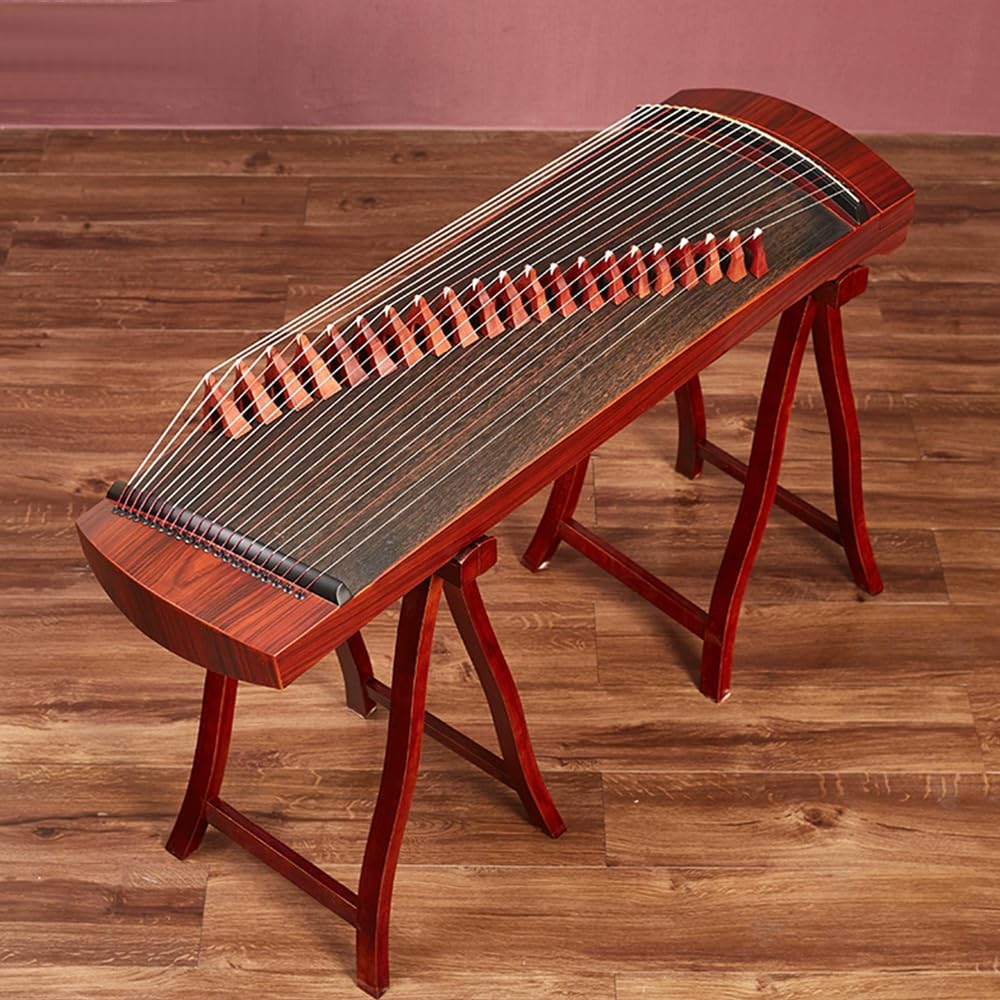 Przenośny Guzheng o długości 100 cm i szerokości 34 cm, odpowiedni dla początkujących, egzaminów i występów