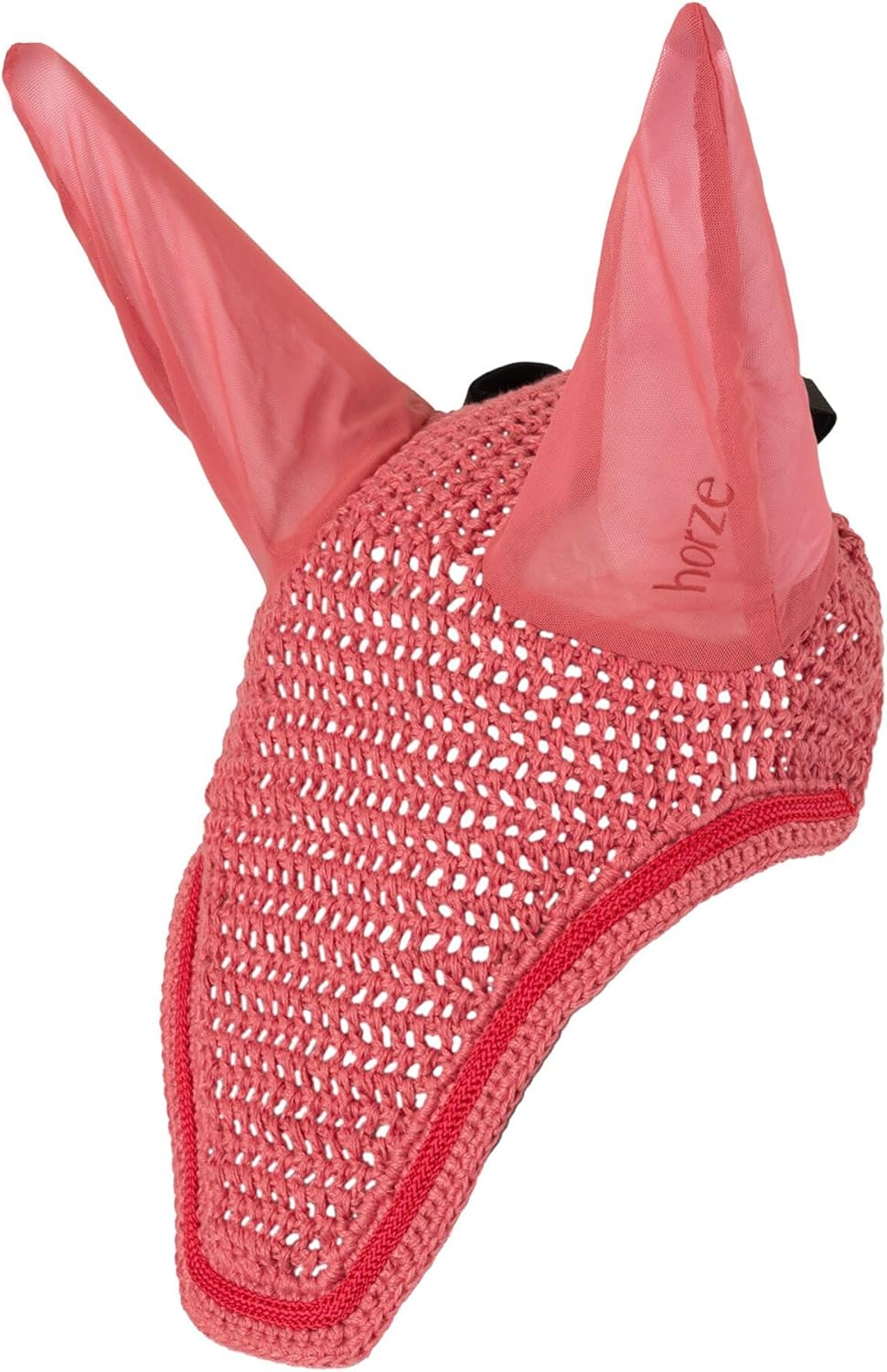 HORZE Rose Tonique Ear Net - Fruit Dove - Horse