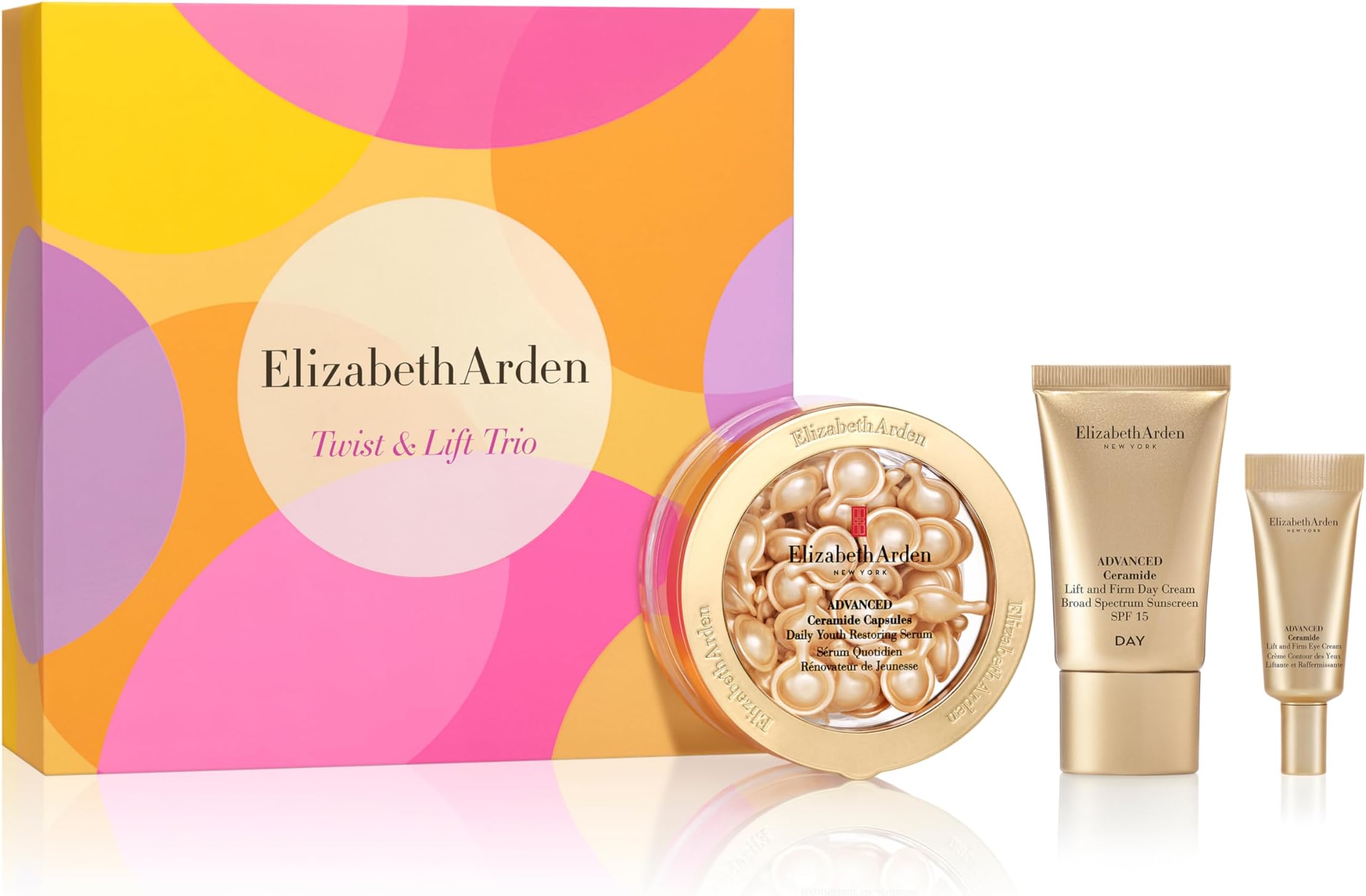 Elizabeth Arden Advanced Ceramide Face Serum Capsules, Anti-Aging Skincare, Fragrance-Free Hydrating Formula for Radiant, Firm Skin, Nourishing and Strengthening