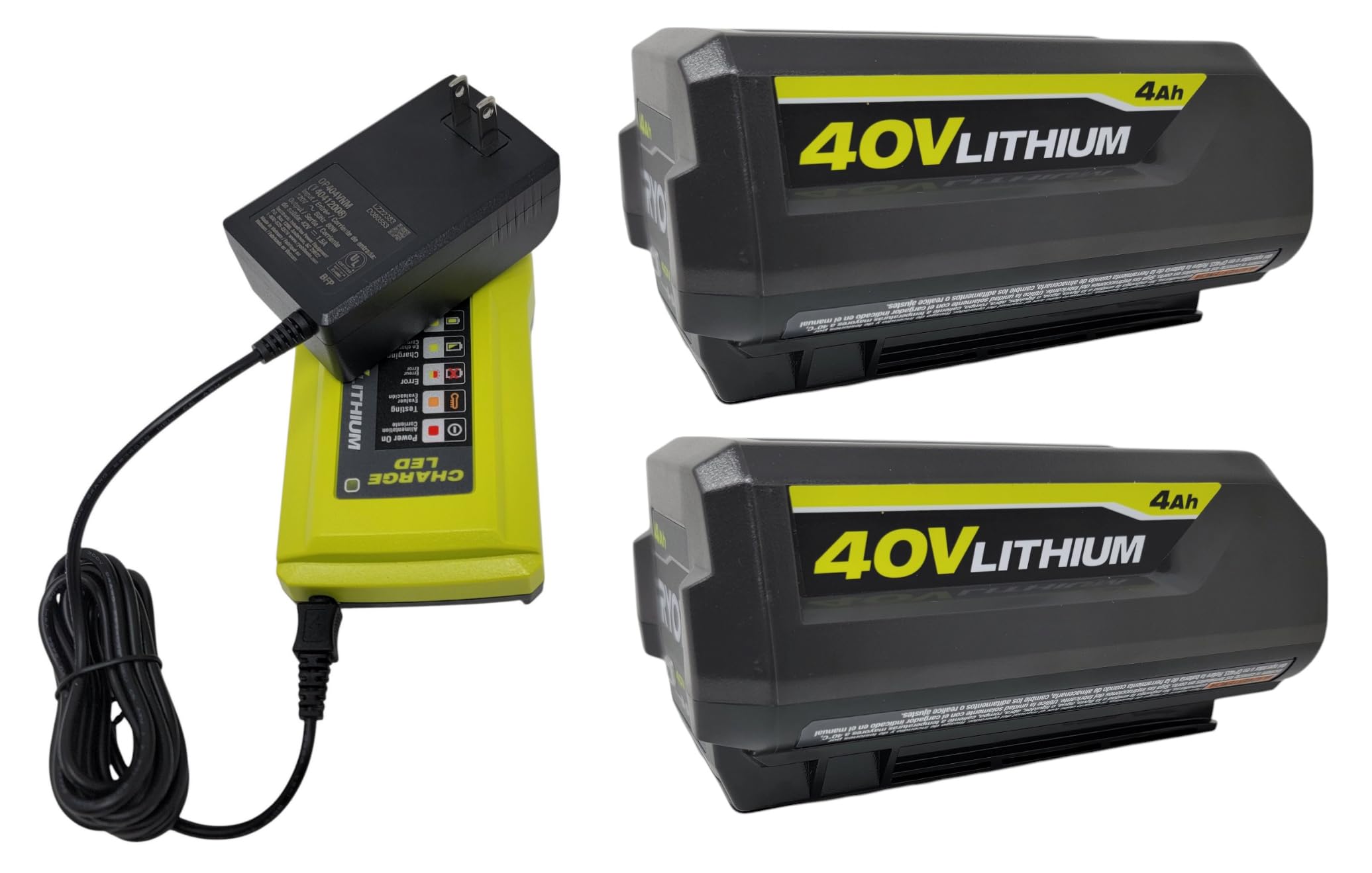 ジョルビ 40 専用 Amazon.com: Ryobi40V 4.0 Ah Lithium-Ion Battery and Charger Kit (2