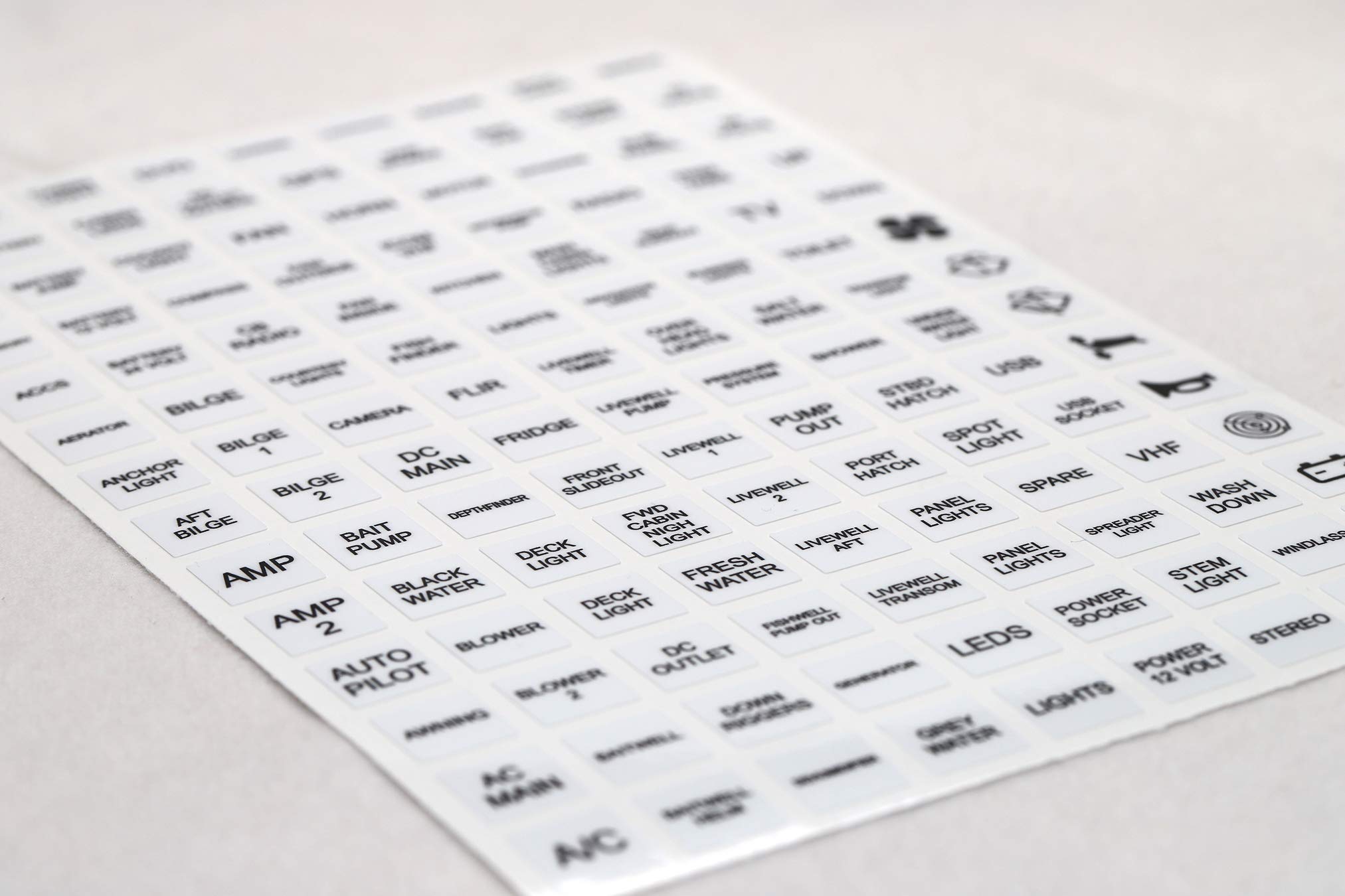 Bダッシュ用ページ Amazon.com: 126 White Boat Dash Switch Instrument Panel