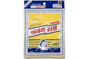 GOLDSANGSA Korean Asian Exfoliating Scrubby Washcloths for Shower