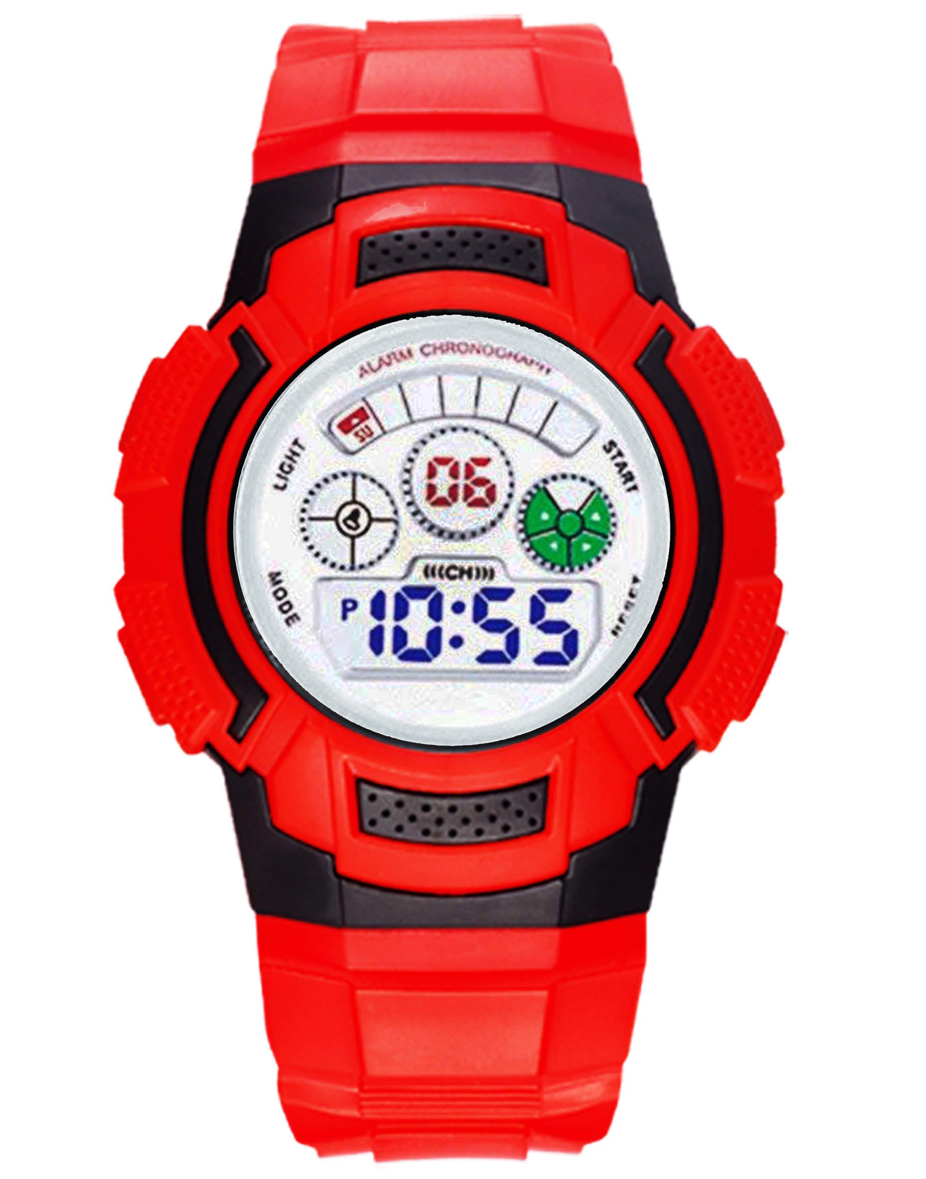 Time Up Digital Dial 3-Eye Design Alarm & Multi-Functions Watch for Kids-MR-EF65112-36 (B07KCJBG2N) Amazon Price History, Amazon Price Tracker