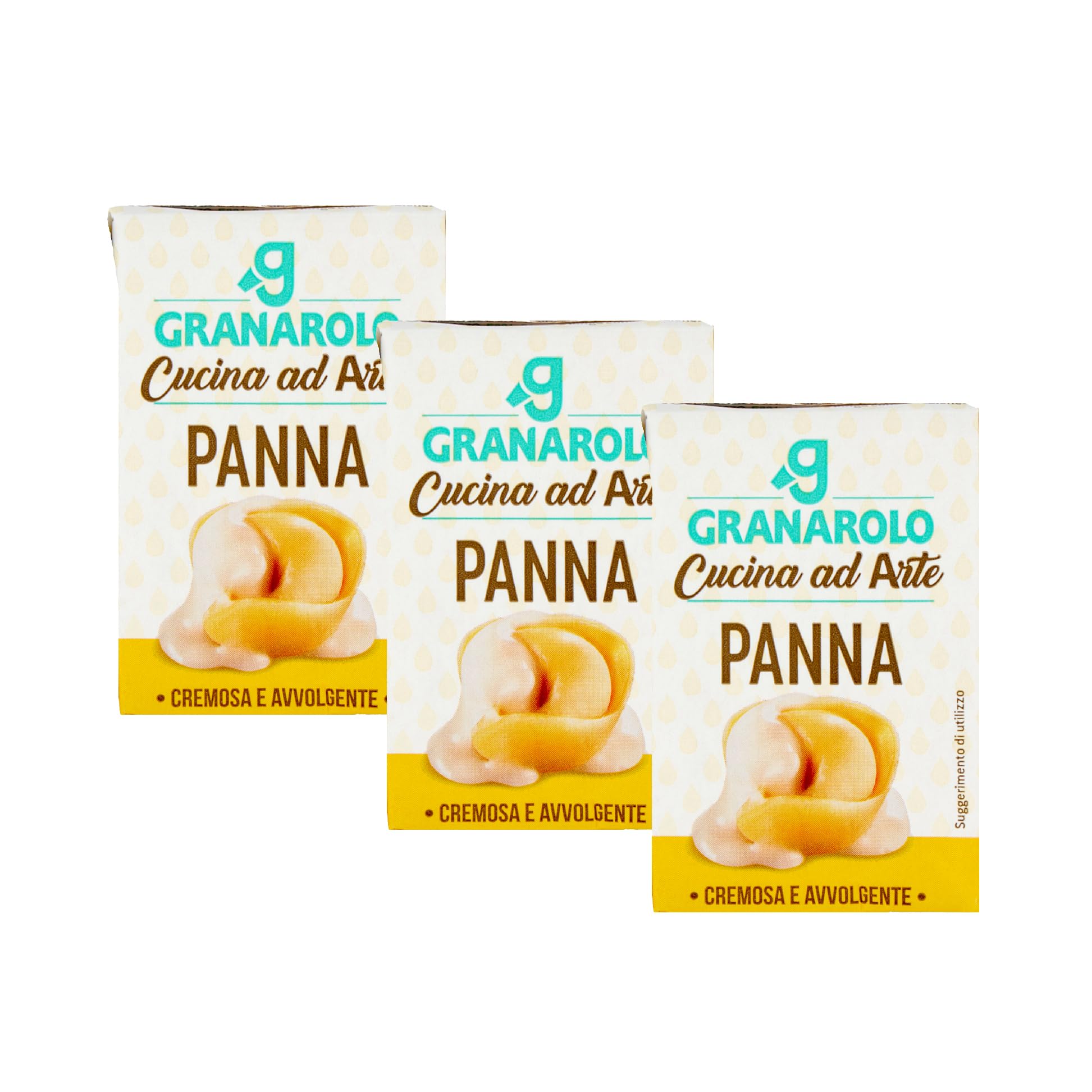 Granarolo, Panna da Cucina UHT, Cucina ad Arte, Buona e Cremosa, Ottima per Velocizzare Ogni Ricetta in Modo Gustoso, 100% Made in Italy, 24 Brik da 100 ml