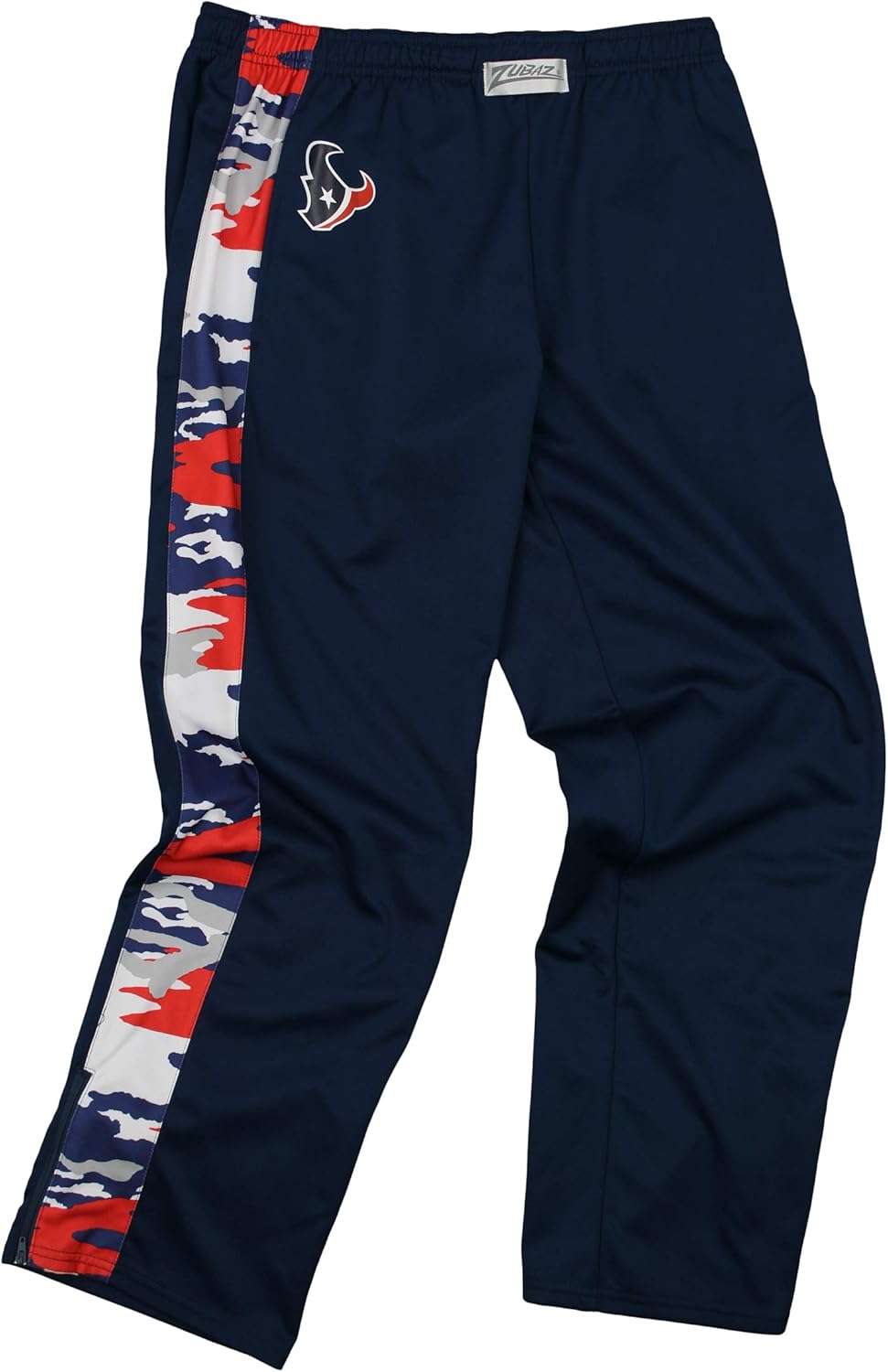 Zubaz NFL Men's Camo Stadium Print Pants, Houston Texans Large