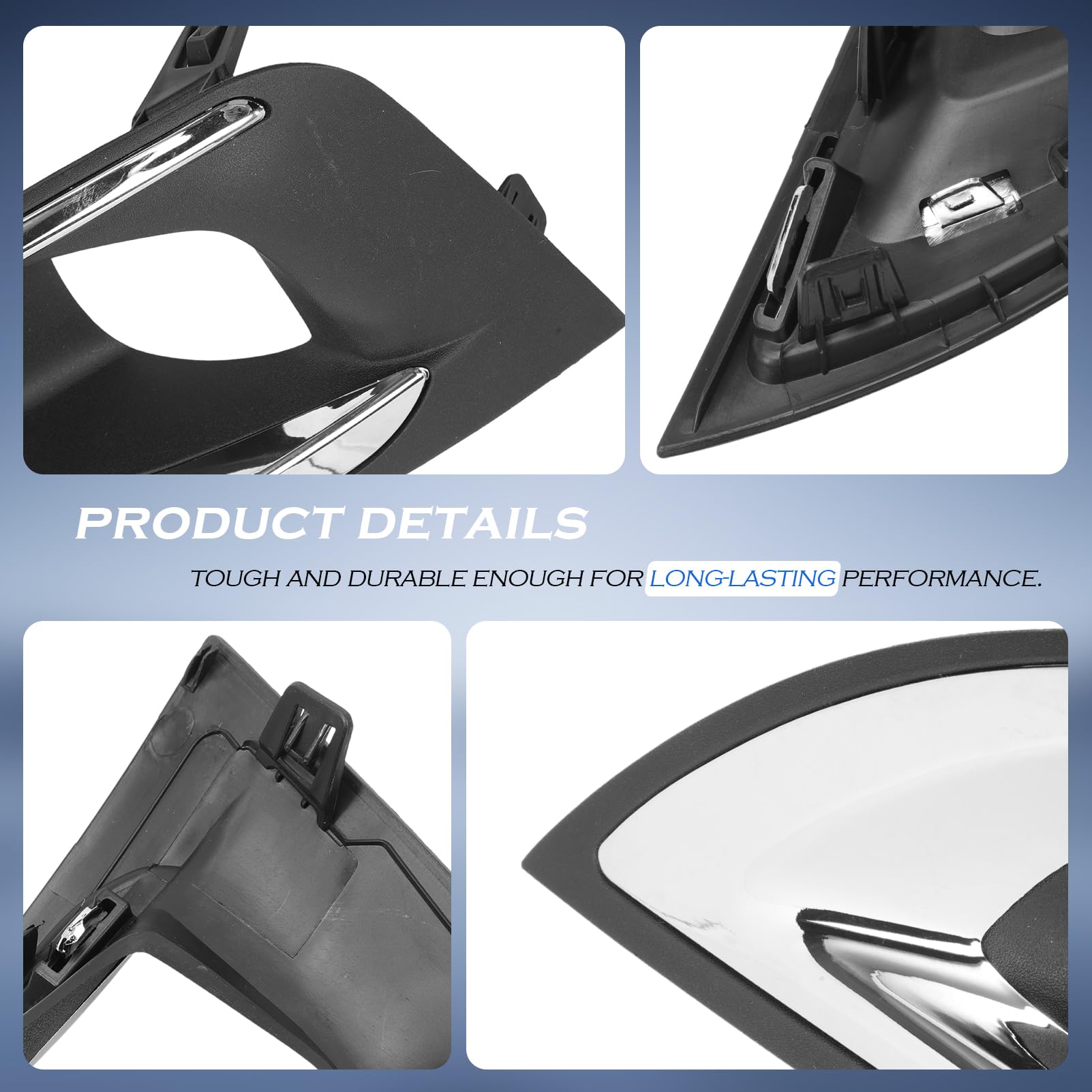 Izquierda cubierta del faro antiniebla for 3008 P84 2016-2019 Delantero Izquierdo Trim Marco 9817136677 1806095X