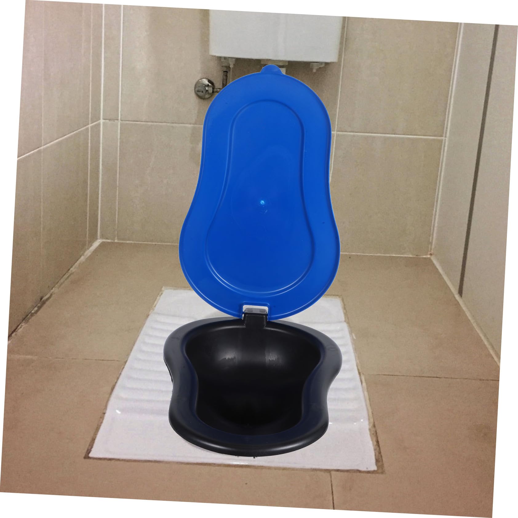 Amazon.co.jp: COOLHIYA 青色ABS素材の男性用病院用小便器 安定した