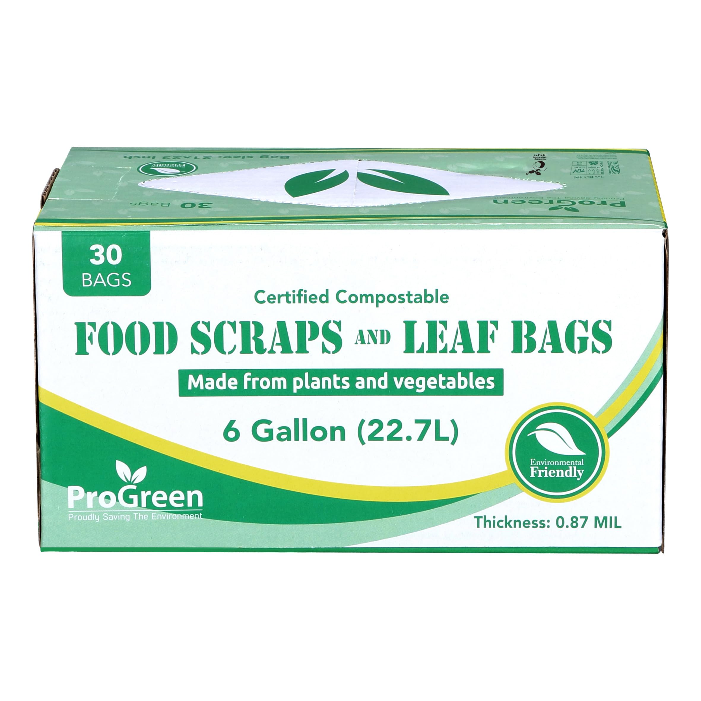 Amazon.com: ProGreen Compostable Trash Bags, Extra Thick, Compost