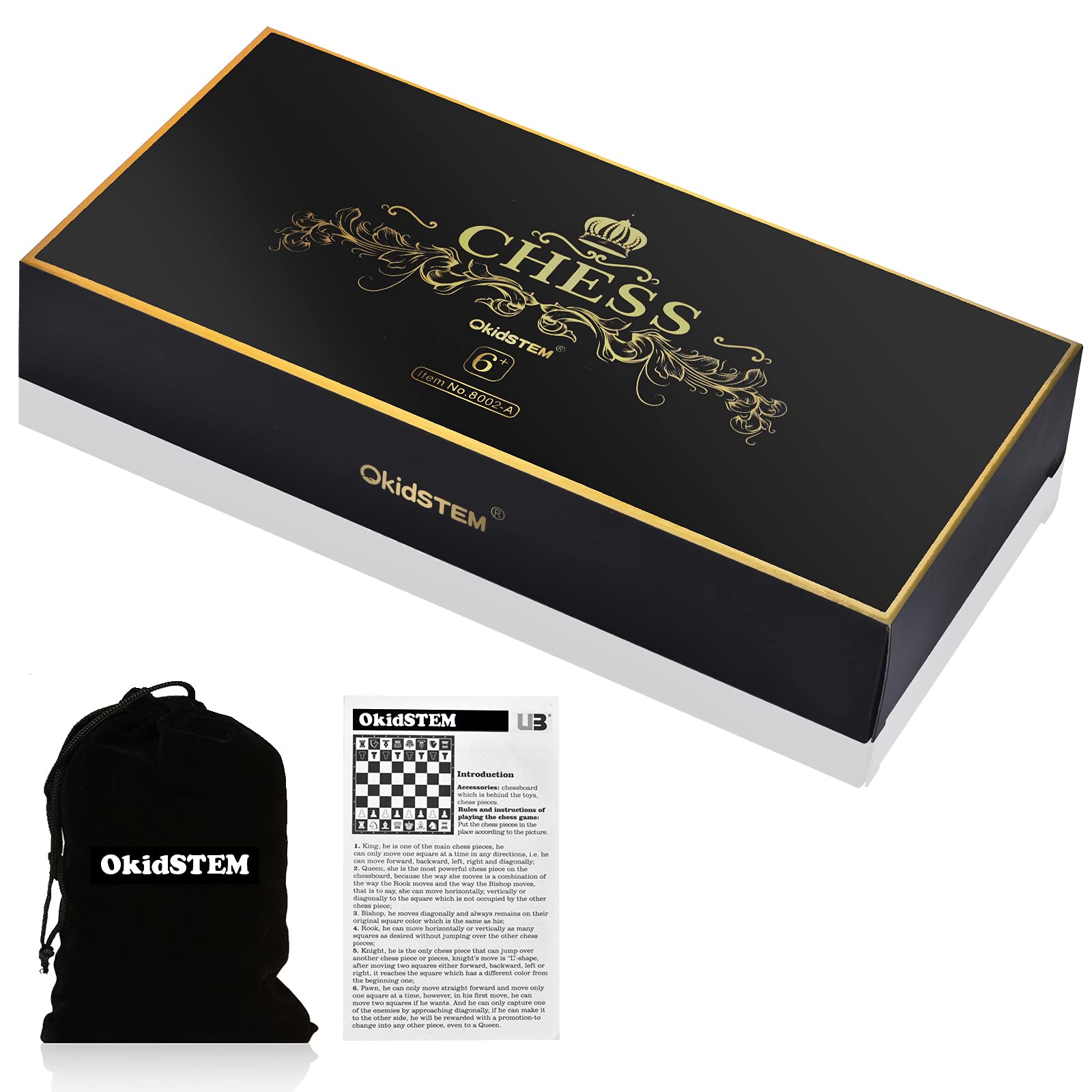 Jeu D'échecs Magnétique De Voyage - 20 Pièces Avec Cordon, Portable Pour Ado Et Adulte - 10