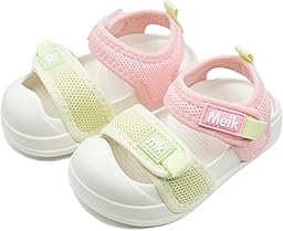 Meik Mangni Sandali Estive Bambina Scarpe da Spiaggia Bambini Ciabatte Asilo e Casa Ragazze Ragazzi Sandal Antiscivolo Traspiranti Sandalo Interno e Esterno,21-31 EU