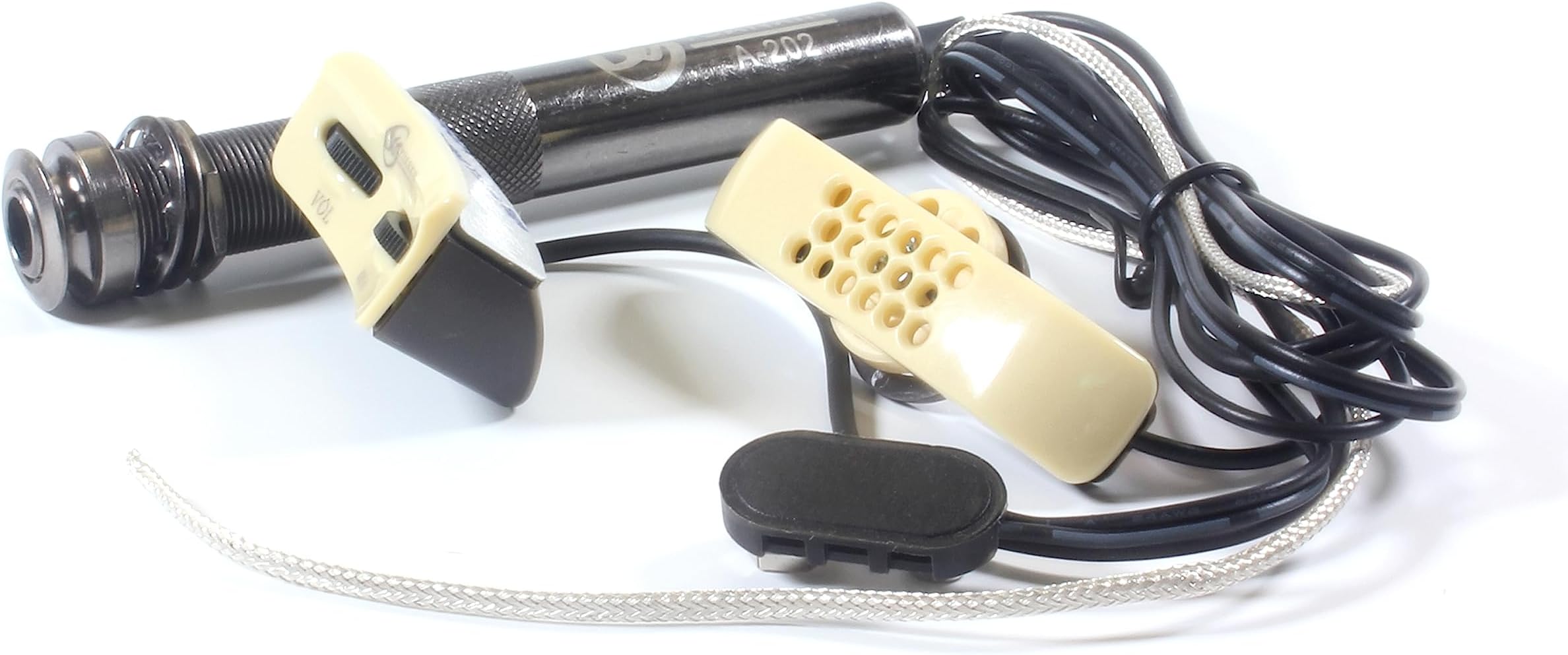 Acoustic guitar pickups Piezo and microphone Dual sensing system YX202