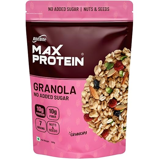RiteBite Protein Granola - No Sugar 500g