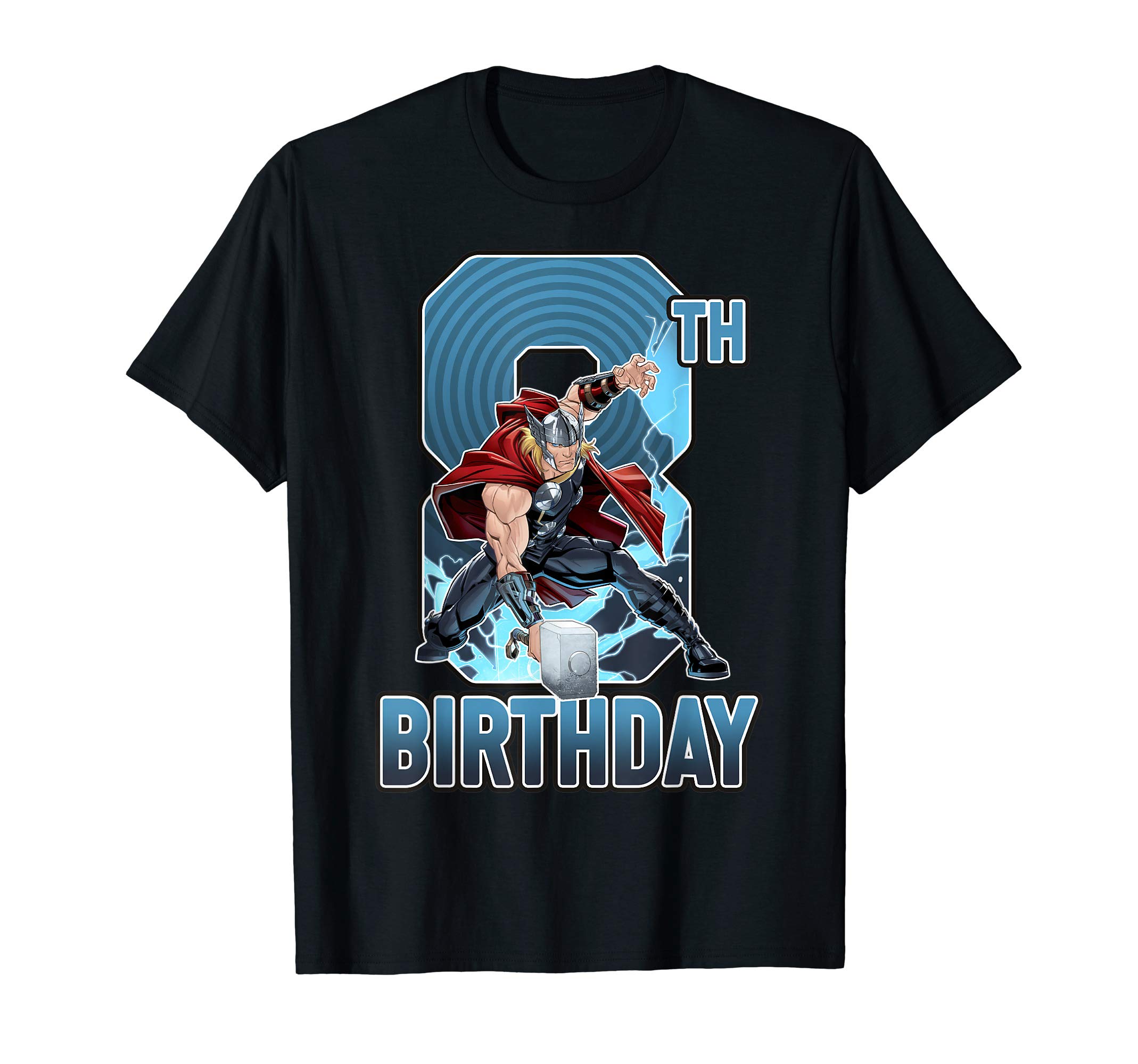 Marvel Comics Classic Avengers Mighty Thor 8th Birthday T-Shirt