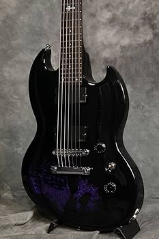 Amazon.co.jp: Edwards エドワーズ エレキギター E-KV-7st (Black w