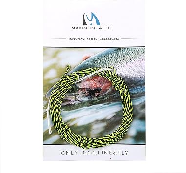 Maxcatch Tenkara Tapered Fly Fishing Line Braided Furled Line 11/12/13ft