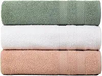 Kit 3 Toalhas de Rosto Fio Penteado Extra Macia - Comfort (KIT 2)