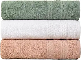 Kit 3 Toalhas de Rosto Fio Penteado Extra Macia - Comfort (KIT 2)