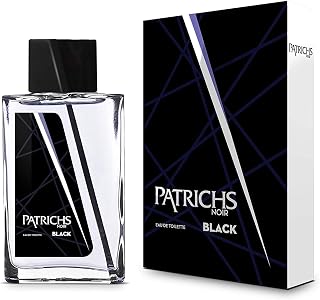 Patrichs Eau de Toilette Black - 12 unidades