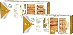 Torrada Slim Tost Integral com Grãos Zero Lactose Alimento Vegano Fhom 110g