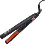 Avanti Ultra Nano-Silver, Tourmaline and Ceramic Flat Iron, Black