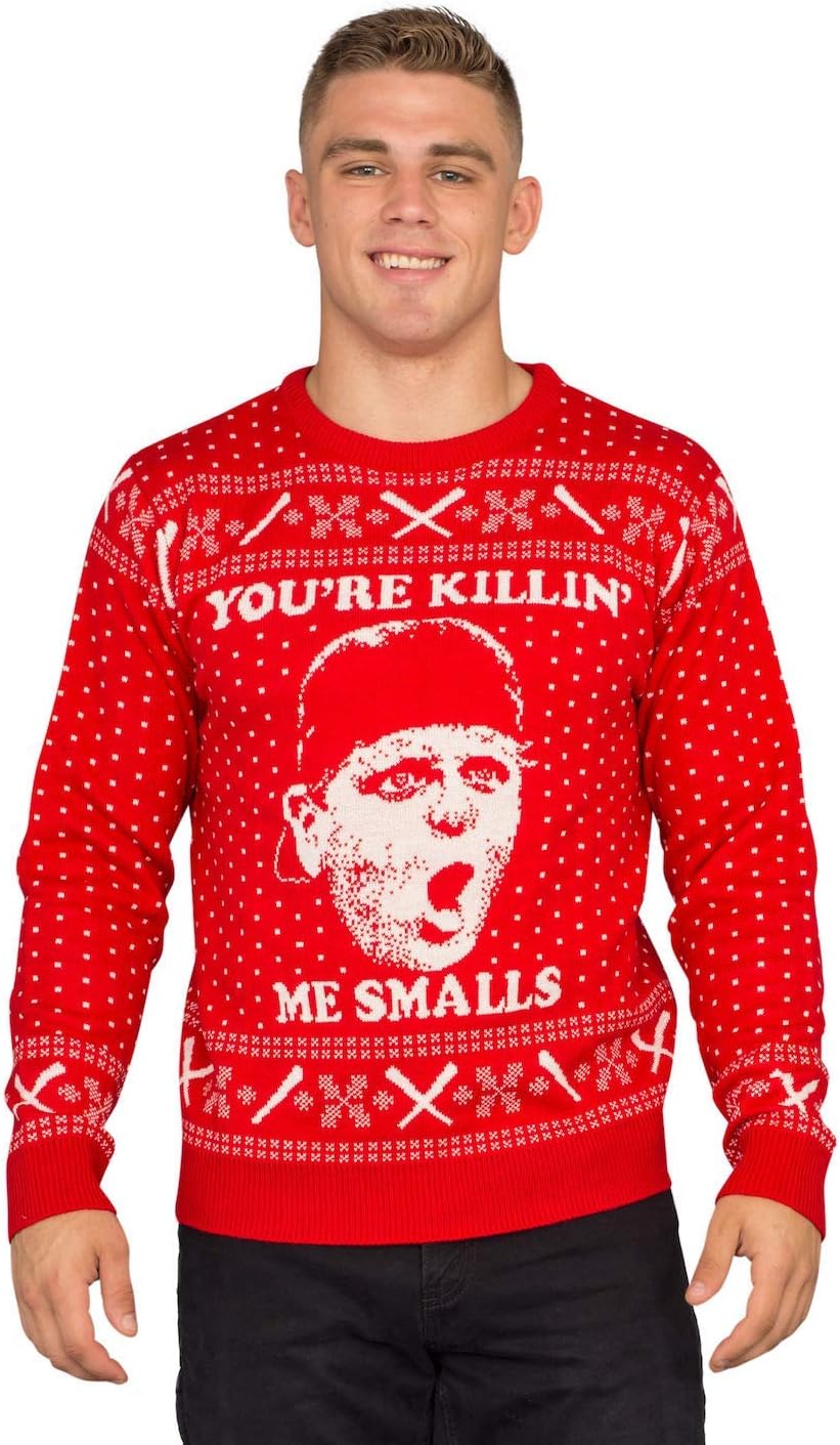 You're Killin' Me Smalls Ugly Christmas Sweater for Men, Women
