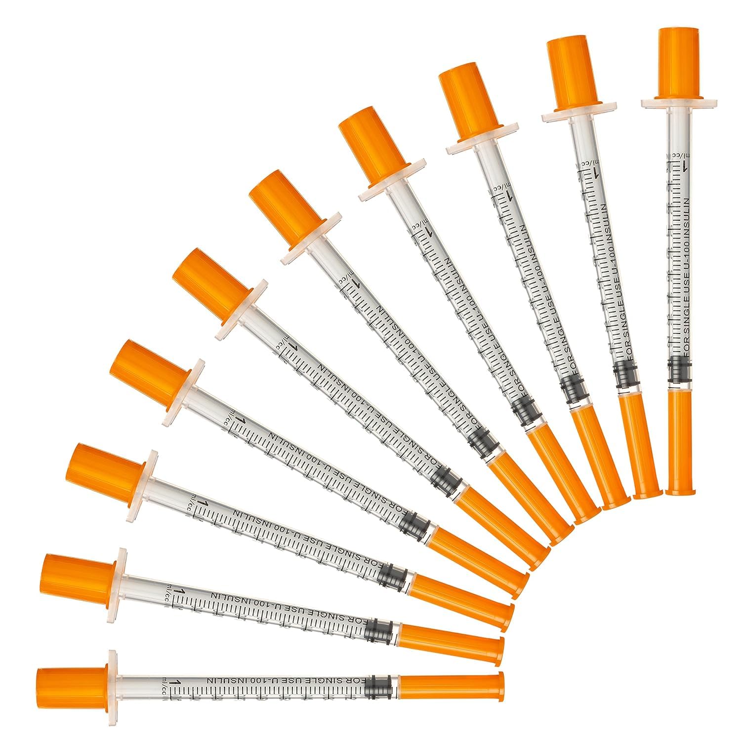 20/100 confezioni da 1ml 30G di plastica multiuso, in confezione singola (100 pezzi)