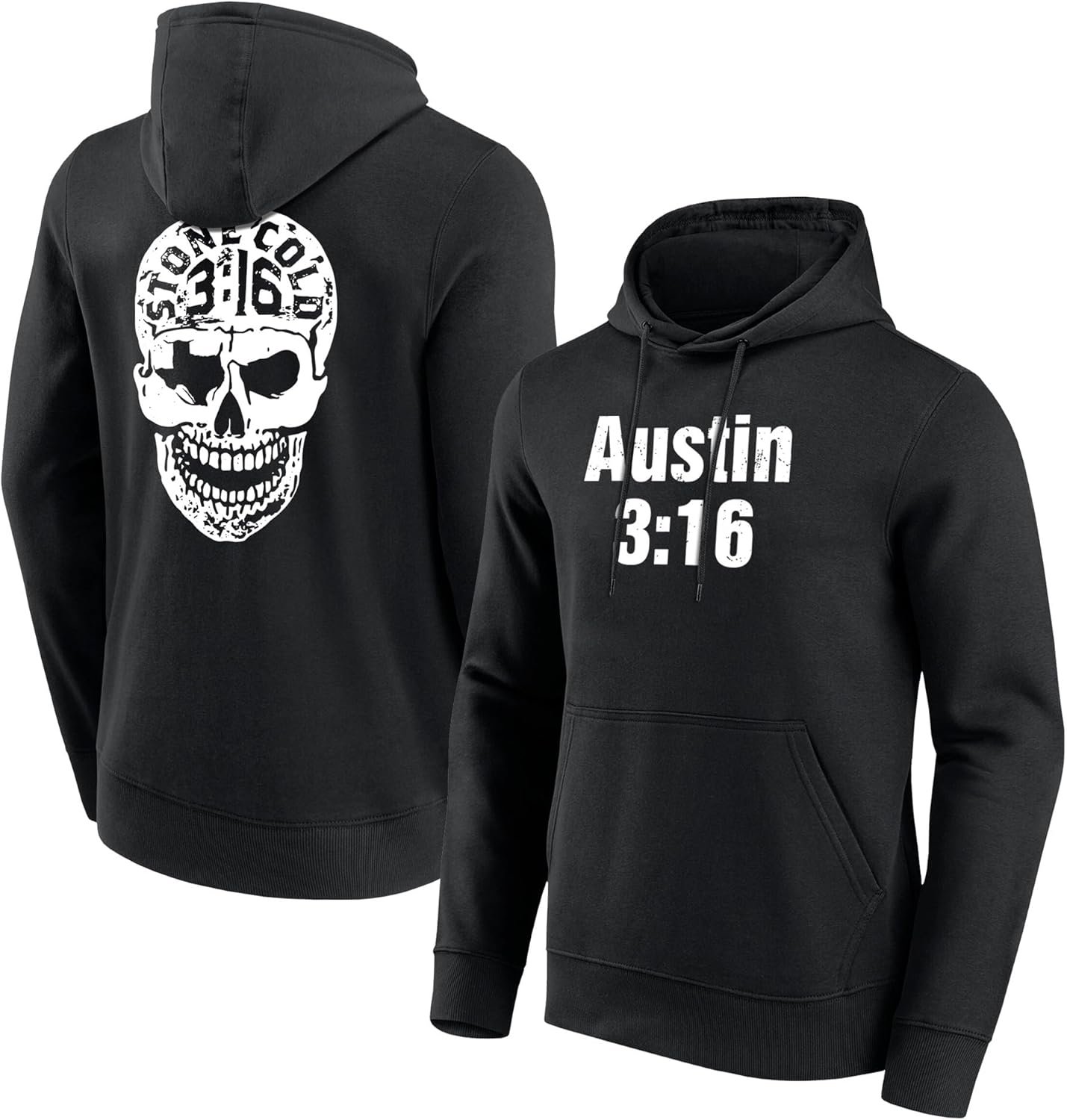 Stone Cold Steve Austin 3:16 Red Skull Mens hoodie