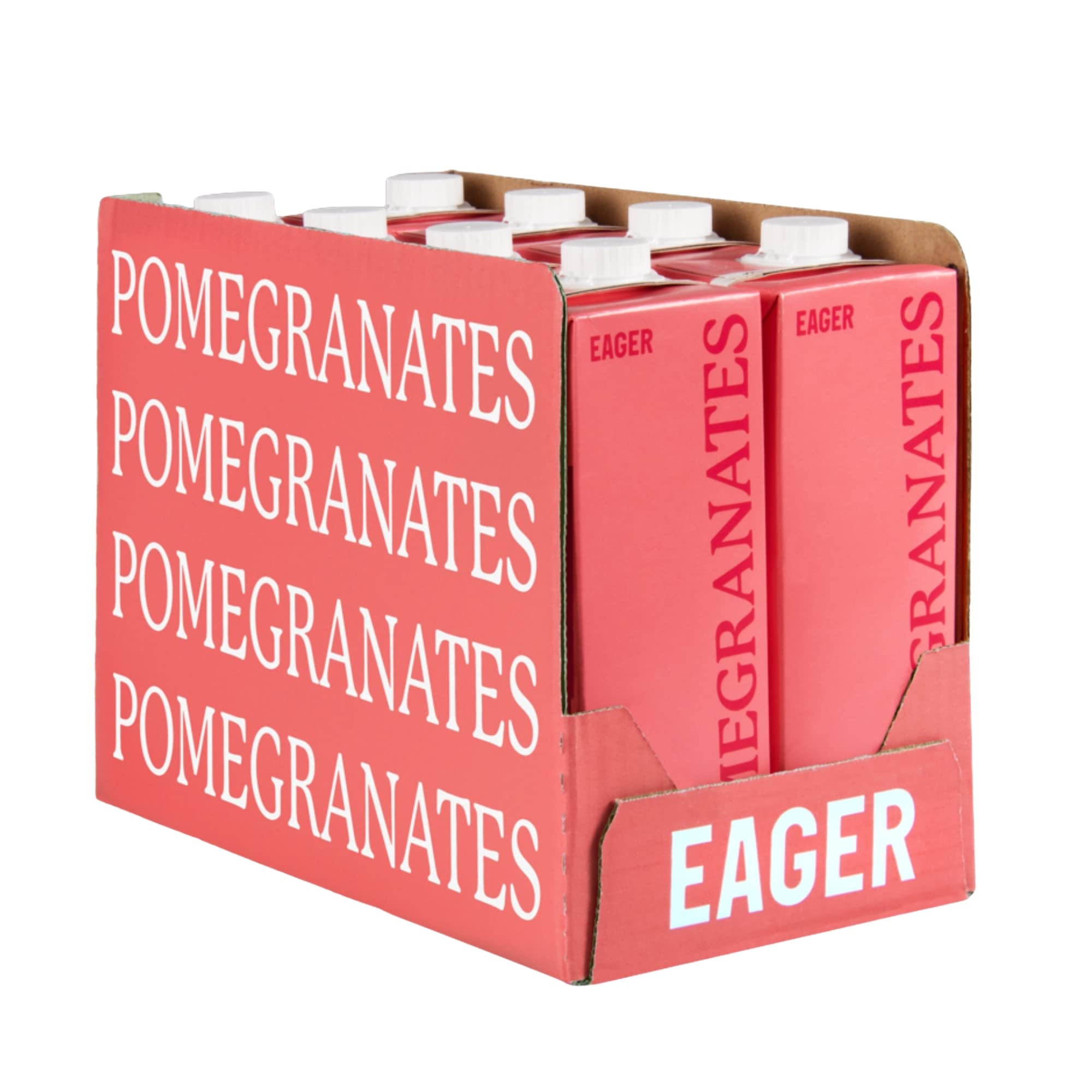 Sponsored Ad – Pomegranate Juice Drink Naturally Sweetened, Refreshing Fruit Drink, 1 Litre (Pack of 8)