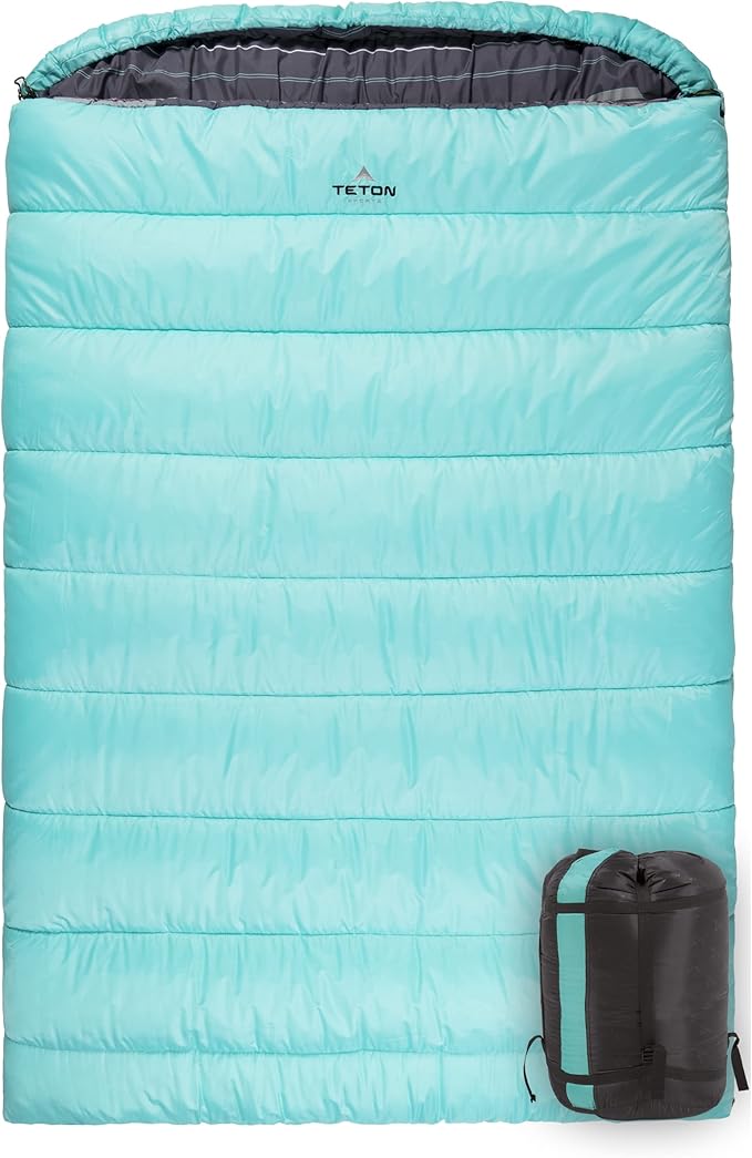 Amazon TETON Sports Mammoth 0F QueenSize Double Sleeping Bag; Warm
