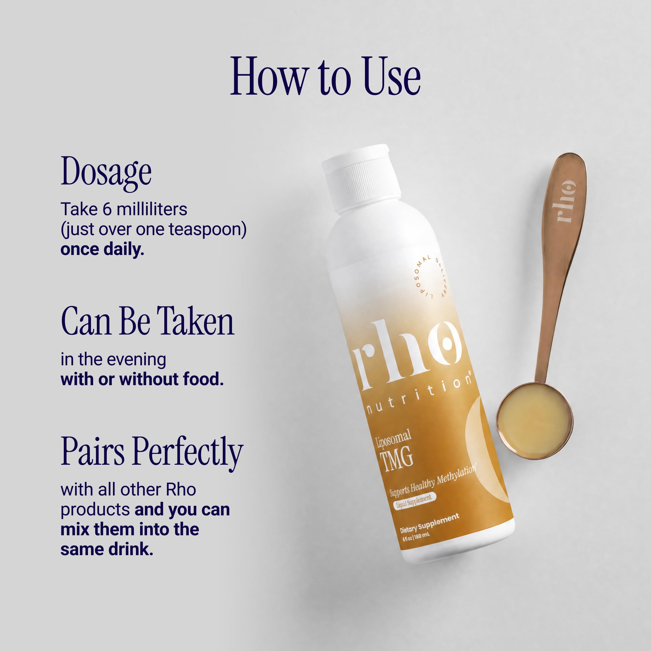 Rho Nutrition Liposomal TMG Liquid Supplement — Amazon image 6
