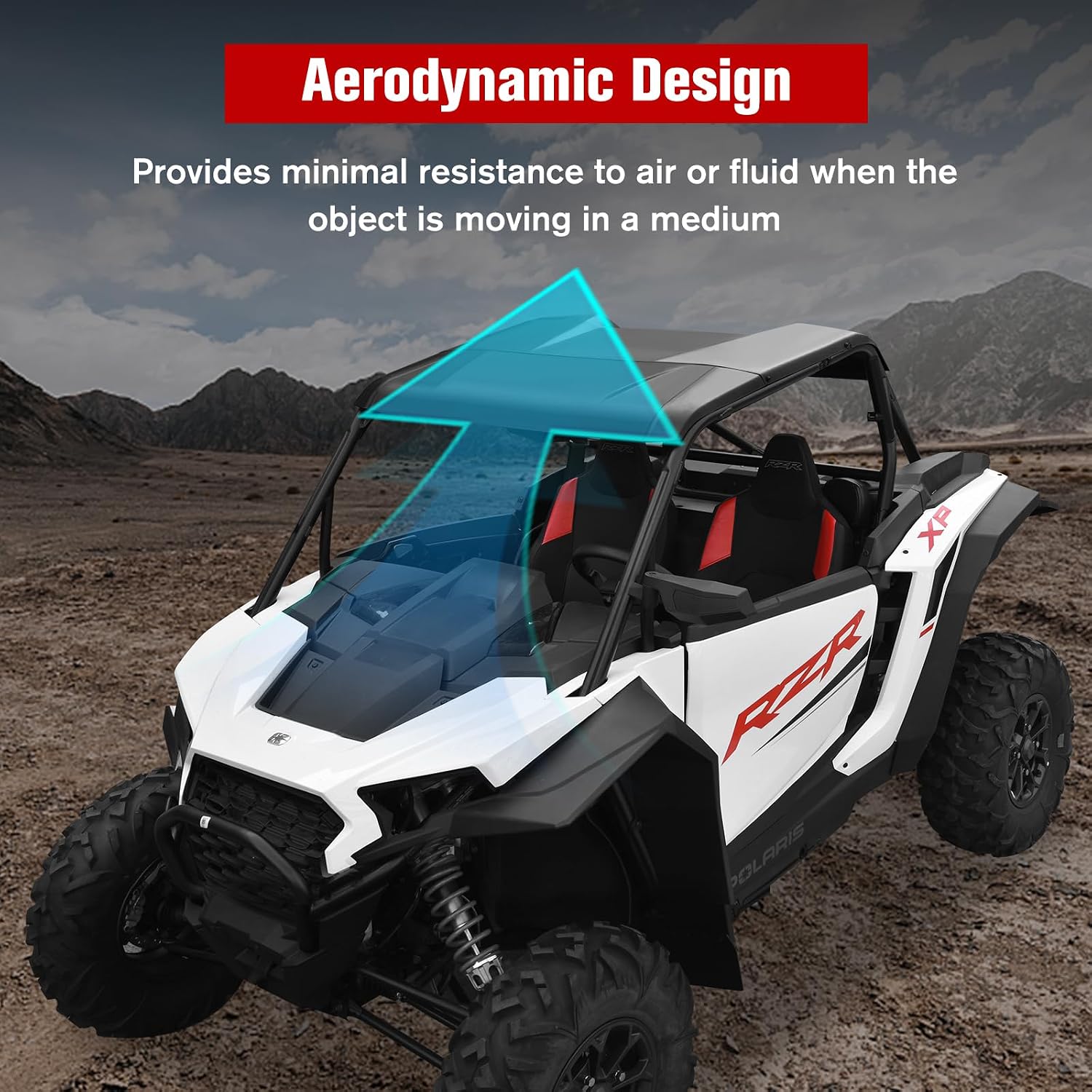 Sport Roof for Polaris RZR XP 1000 2024 2025，3-Piece Combination Hard Coat Top for Polaris RZR XP 1000 Ultimate/Sport/Premium 2024 2025 Polaris Accessories 2 Doors, Replace #2884553