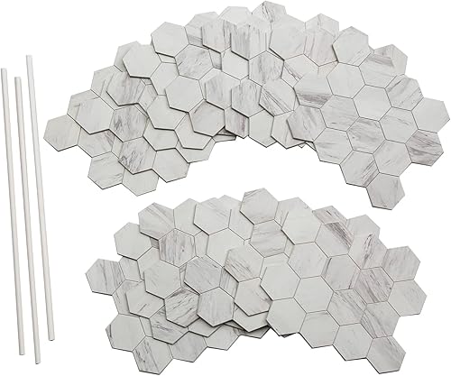 Miniatura 13 de Aspect Azulejos de Collage Autoadhesivos en Gris Subway (Kit de 15 Pies Cuadrados)