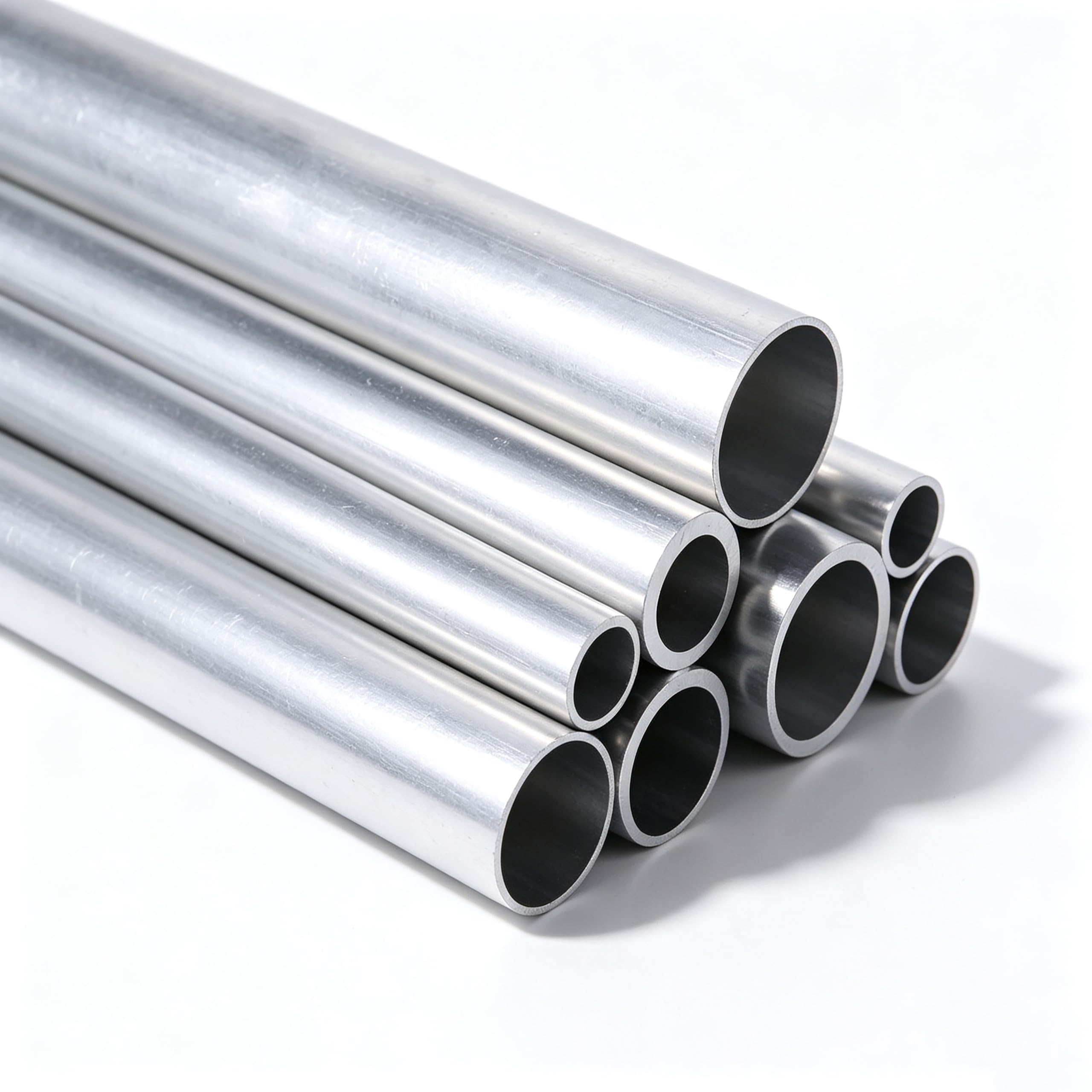 Tube Aluminium Rond, Plusieurs Tailles, 1 Pièce, Tube Creux