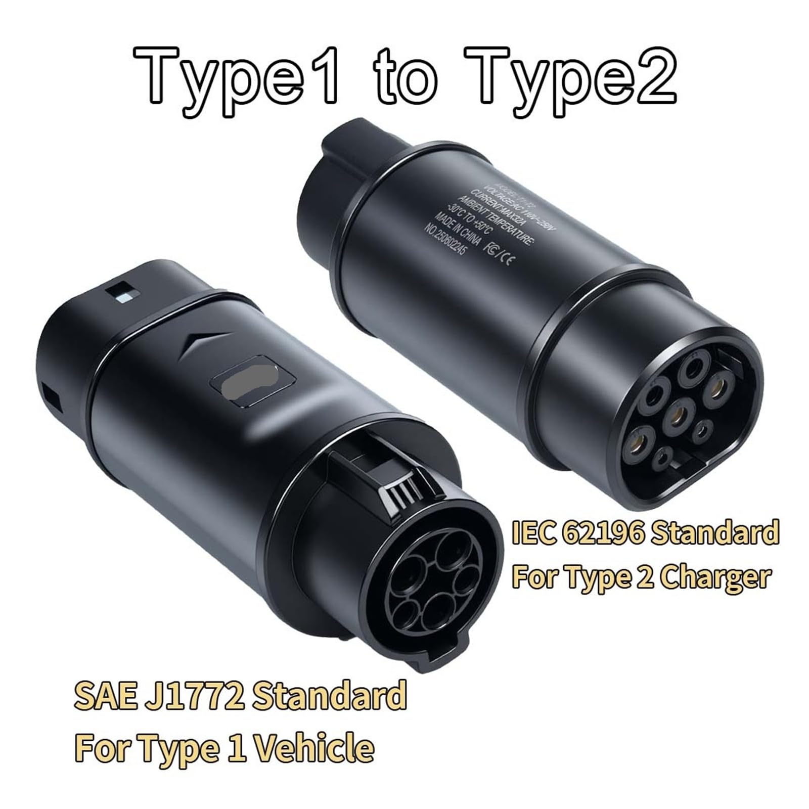 Amazon.co.jp: EV充電アダプター タイプ1からタイプ2 IEC 62196-2 Amazon.co.jp: EV充電アダプター タイプ1からタイプ2 IEC 62196-2