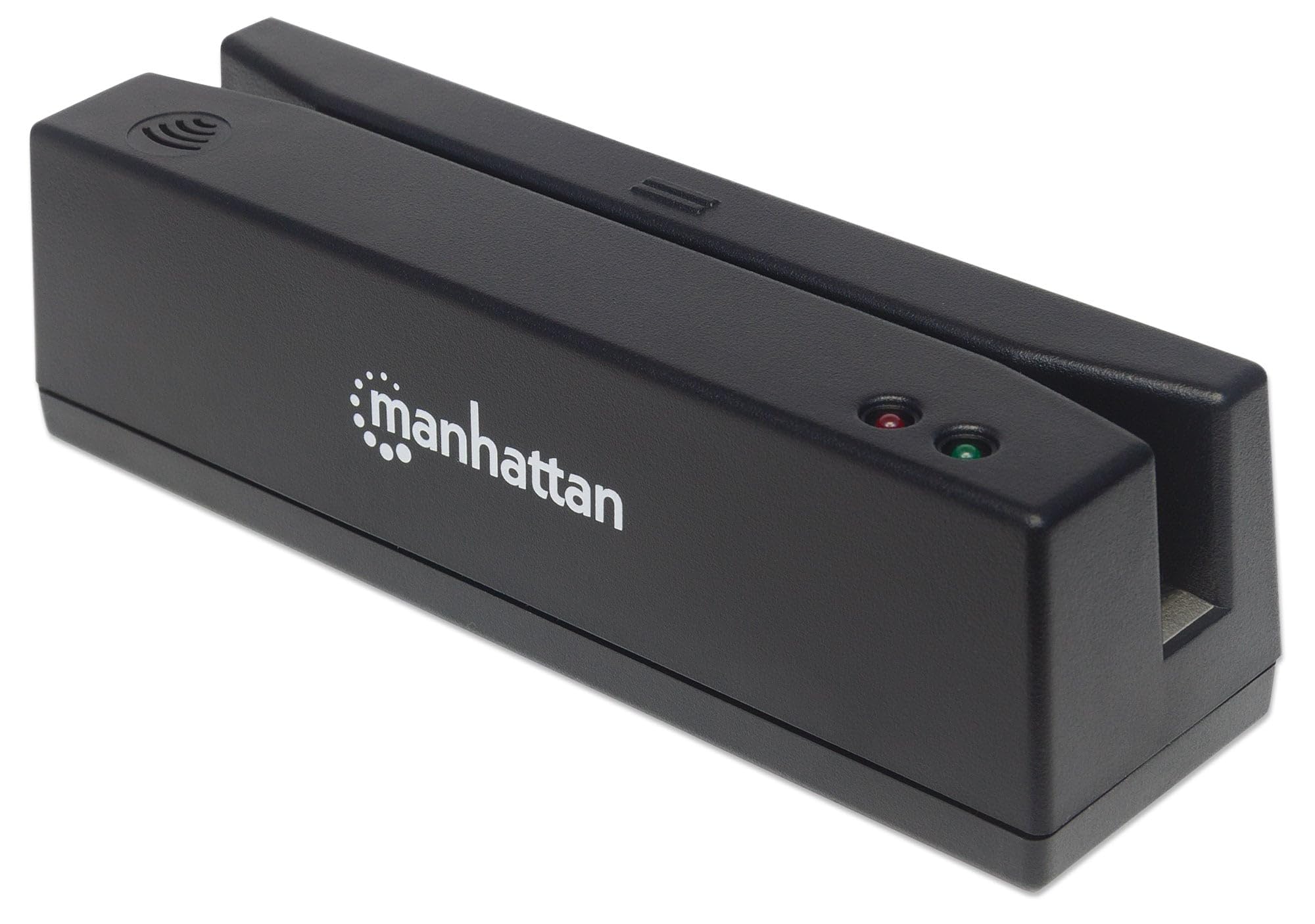 Manhattan LETTORE DI Badge Banda MAGNETICA TRACCIA 1, 2 E 3 INTERFACCIA USB