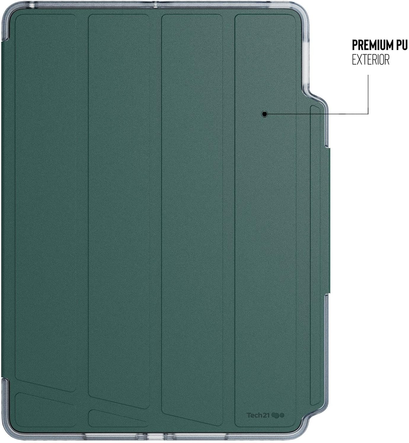Tech21 EvoFolio case for iPad 7th/8th/9th Gen - Impact Protection, iPad case with Multi-Angle Viewing, Wake/Sleep Cover - Teal