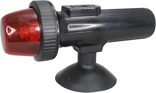 Miniatura 2 de Pactrade Marine Puerto bicolor portátil del barco LEDsoporte con pilas de la succión de la luz de navegación de los inflatables de estribor